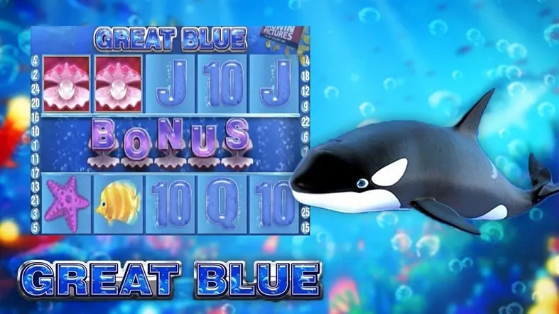 Get Free Spins as well as real Money by playing Great Blue Slot